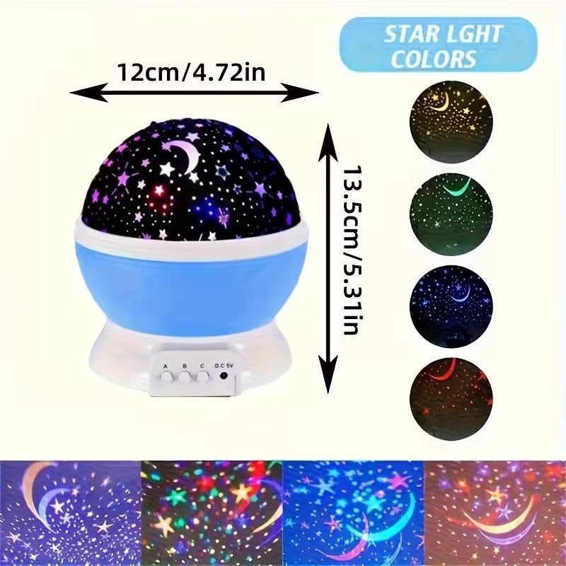 Star Master Galaxy Projector Night Lamp – Romantic LED Sky Light for party,Bedroom & Home Décor